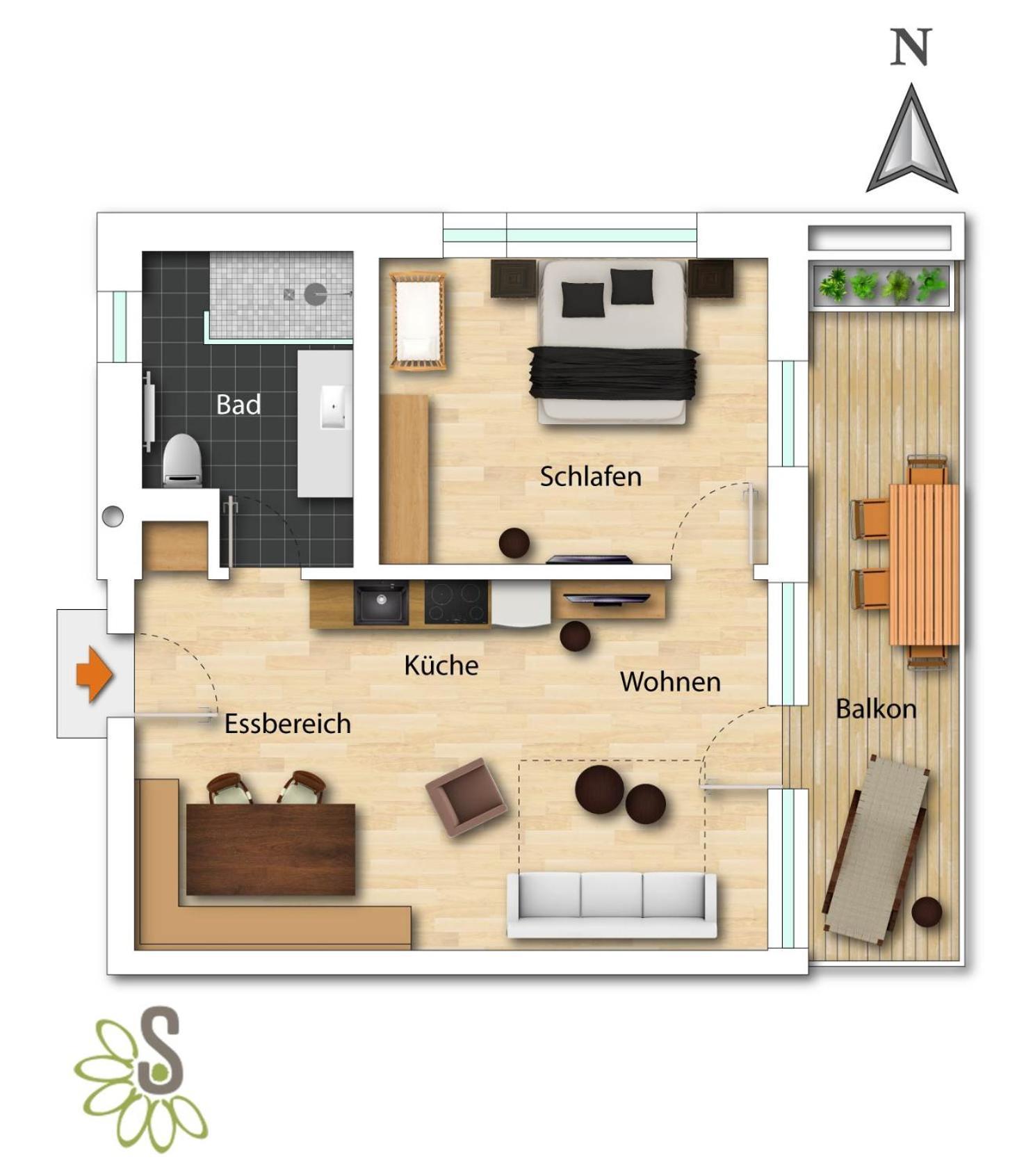 Siplinger Suites - Ferienwohnungen - Sauna Und Fitness Бальдершванг Экстерьер фото