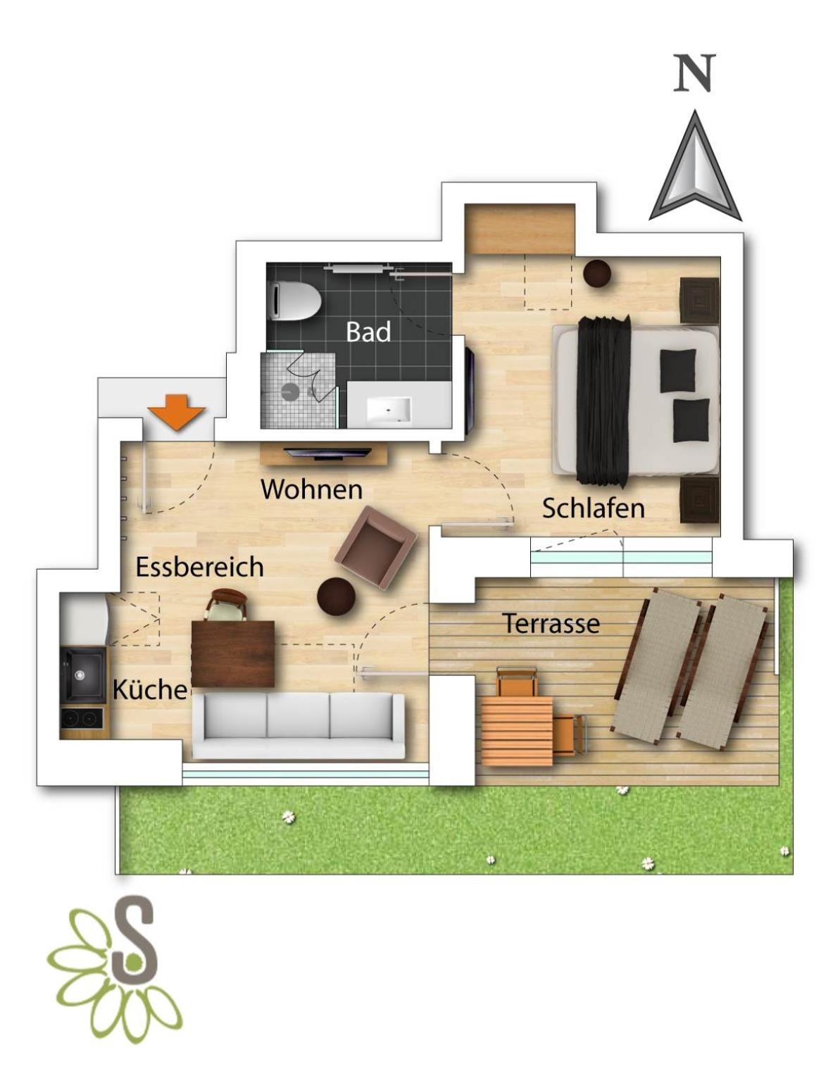 Siplinger Suites - Ferienwohnungen - Sauna Und Fitness Бальдершванг Экстерьер фото